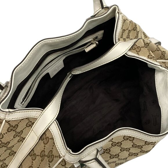 Authentic GUCCI Leather Shoulder Bag br488-112025 - Picture 11 of 14